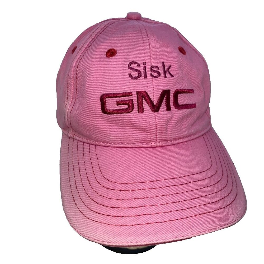 Sisk Motors GMC Pink Hat Strapback Baseball Cap